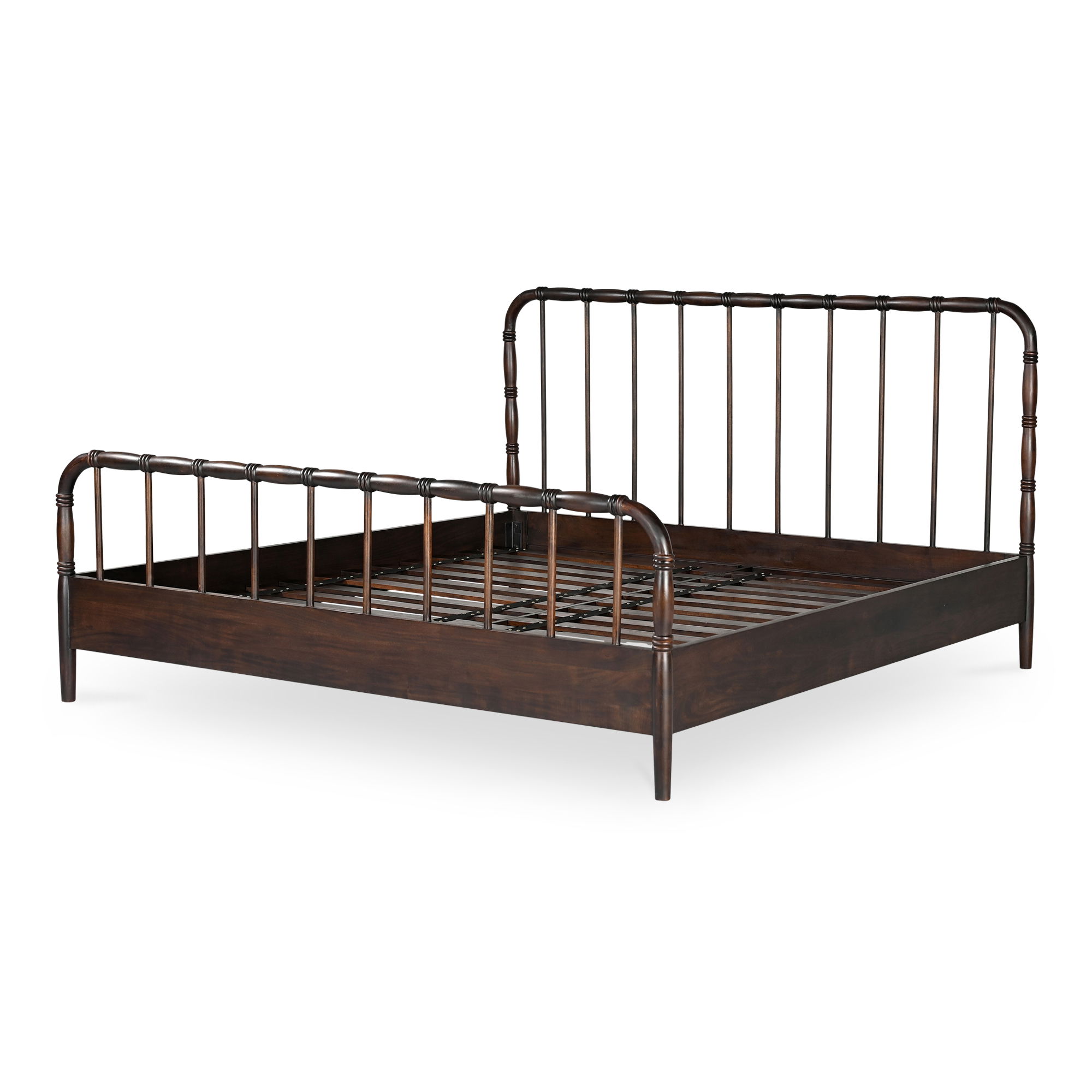 Vivian Queen Bed, by Moe's Home, 63.95" width x 45" height x 84.45" depth View 6