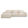 Berga Sectional Left Oat, Sectional Sofa by Moe's Home, 118.25" width x 33" height x 65.5" depth thumbnail 1