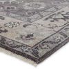 Rivas Hand-Knotted Medallion Gray Area Rug thumbnail 3