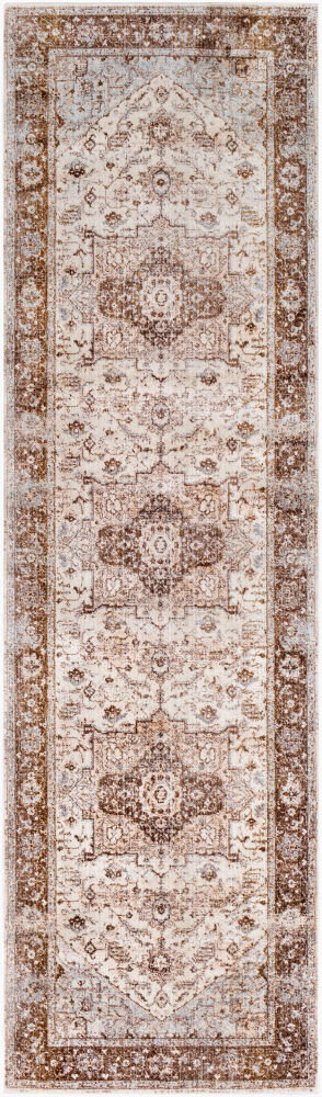 Ephesians Machine Woven Rug, by Surya, 9'0.27" length x 2'7.5" width