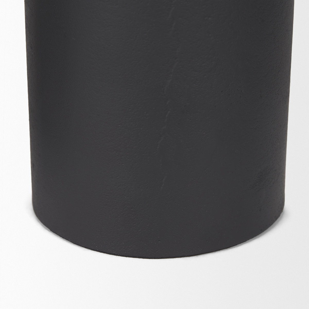 Petria Matte Black Textured Metal Taper Candle Holders, Candles & Candle Holder by Mercana, 3.75" length x 3.75" width x 13" height View 9