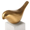 Songbirds Brass Sculpture, Figurines & Statue by Uttermost, 10.75" width x 13.25" height x 1.75" depth thumbnail 4