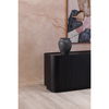 Povera 4 Door Sideboard Black, Cabinets & Sideboard by Moe's Home, 72" width x 32" height x 18" depth thumbnail 6