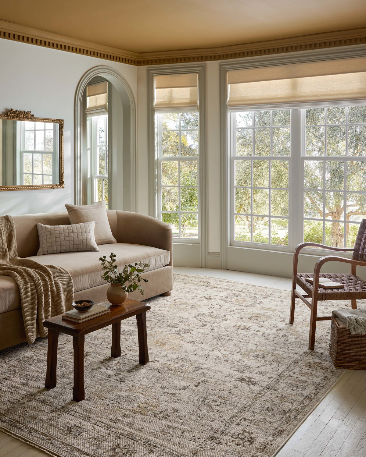 Magnolia Home by Joanna Gaines x Loloi Pace Rug, 1'6" length x 1'6" width View 3