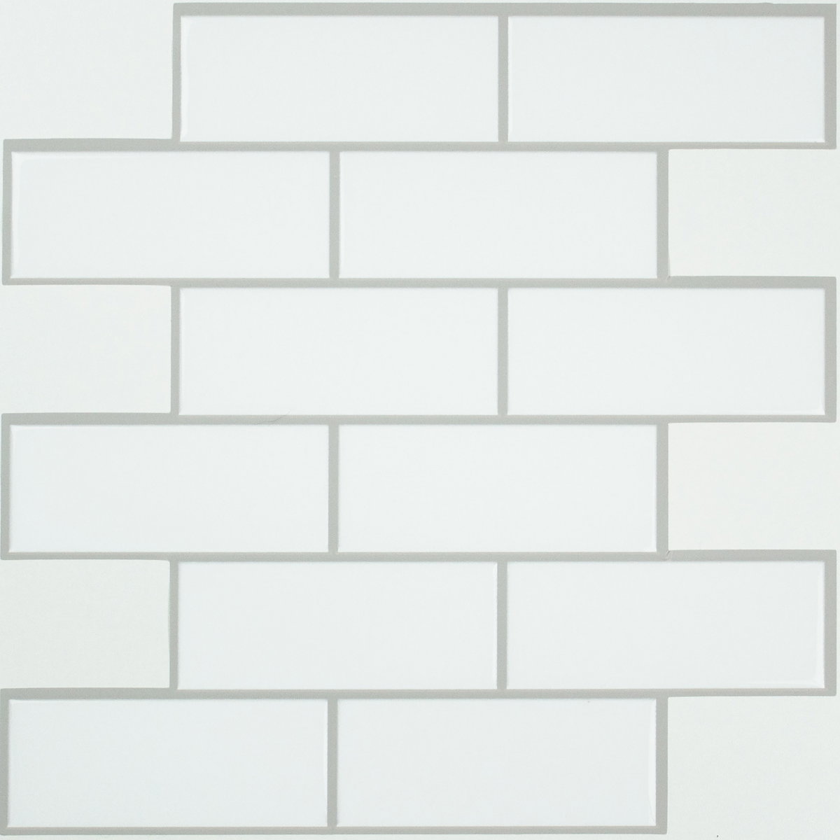 Tiles Classic Subway, by York Wall, 10.8" length x 10.5" width x 0.06" depth