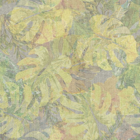 Jungle Leaf Canopy Green Peel & Stick Wallpaper