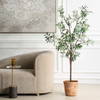 Olea Potted Olive Tree, Artificial Plants & Flower by Uttermost, 29.25" width x 67" height x 29.25" depth thumbnail 2