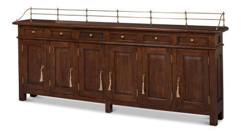 Cafe Au Lait Buffet Driftwood Finish
