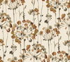 Flourish Burnt Orange Peel & Stick Wallpaper thumbnail 3