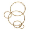 Golden Bubbles Metal Wall Decor, Art by Uttermost, 24.75" width x 34.25" height x 1.13" depth thumbnail 5
