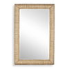 Twisted Seagrass Large Mirror, by Uttermost, 38" width x 58" height x 2.5" depth thumbnail 1