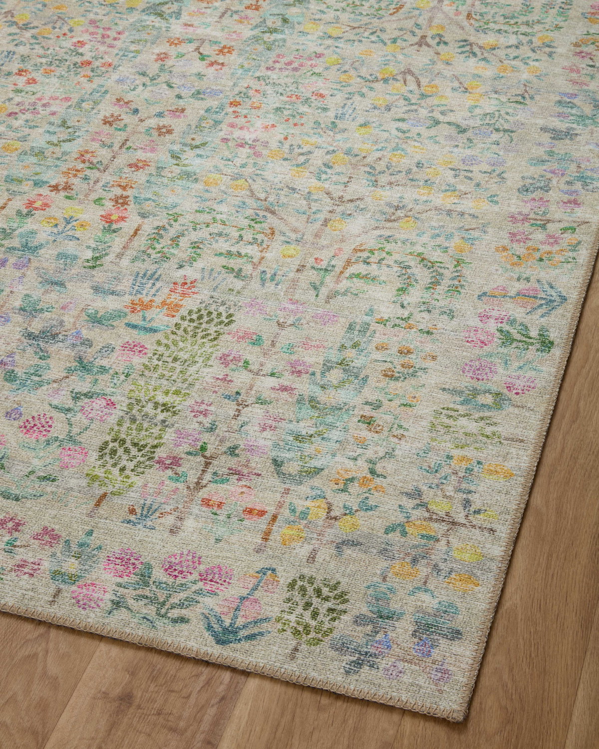 Rifle Paper Co. x Loloi Maison Rug, 3' length x 3' width View 7