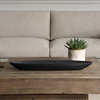 Vessel Cast Black Canoe Bowl, by Uttermost, 2'5" width x 2.75" height x 6.5" depth thumbnail 2