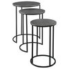 Erik Metal Nesting Tables Set/3, Side & End Table by Uttermost, 17" width x 23.7" height x 17" depth thumbnail 5