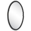 Serna Black Oval Mirror thumbnail 4