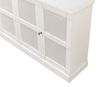 Luciana 6 Cane Dr Buffet,112',Cortina Wh, Cabinets & Sideboard by Sarreid, 112" length x 15" width x 38" height thumbnail 7