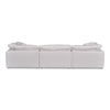 Terra Modular Sofa Cream White, Sectional Sofa by Moe's Home, 114" width x 32" height x 38" depth thumbnail 4