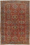 Antique One of a Kind Handmade Rug, by Surya, 10'10" length x 7'4" width thumbnail