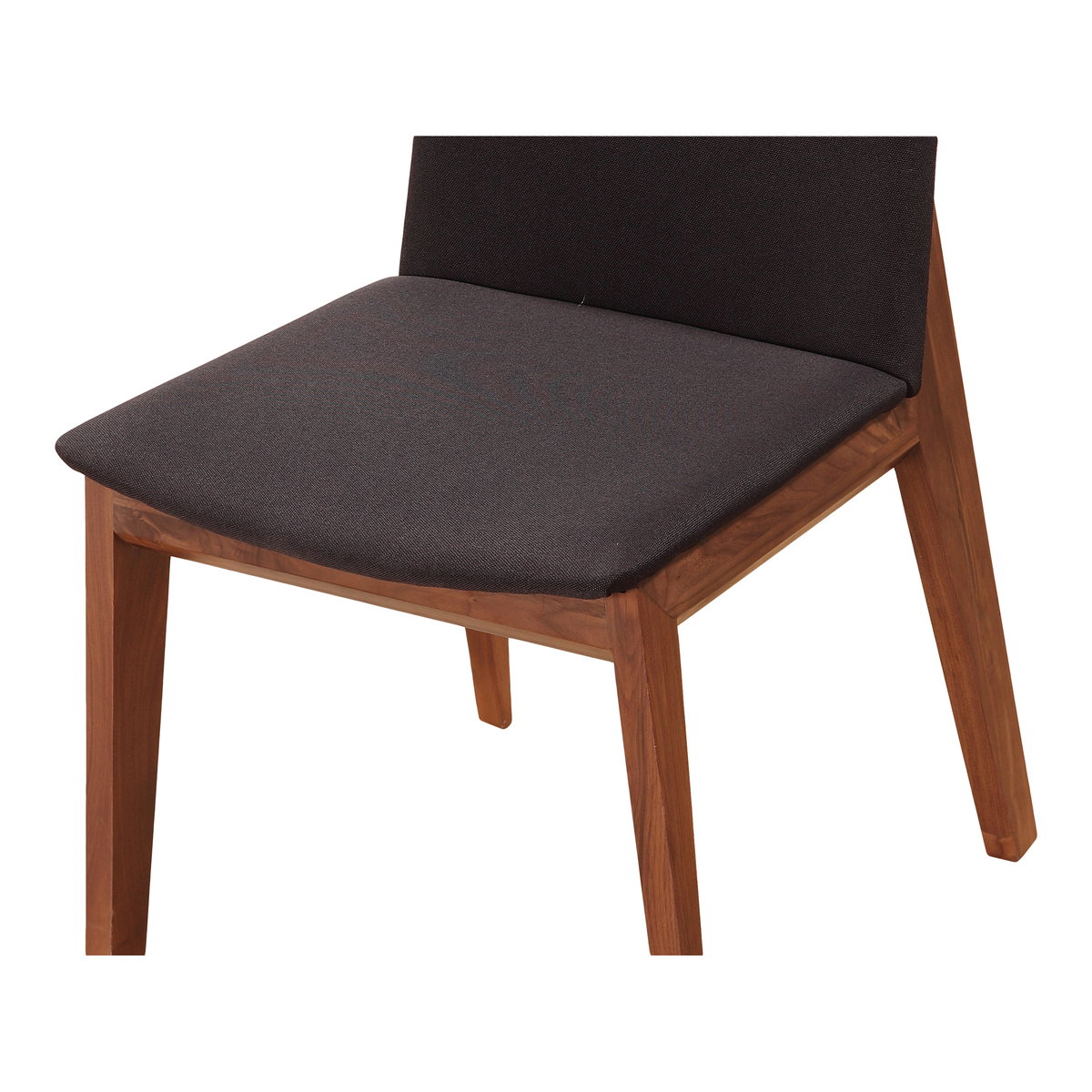 Deco Dining Chair Black- Set Of Two, by Moe's Home, 21.25" width x 30.75" height x 22" depth View 6