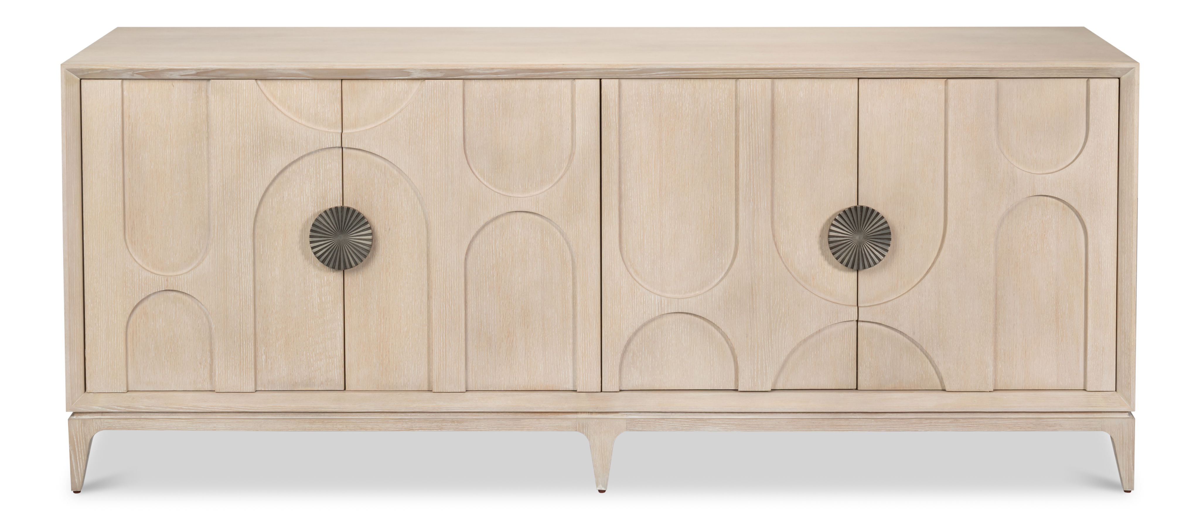 Carillon Credenza, Cabinets & Sideboard by Sarreid, 80" length x 45659" width x 32" height View 2