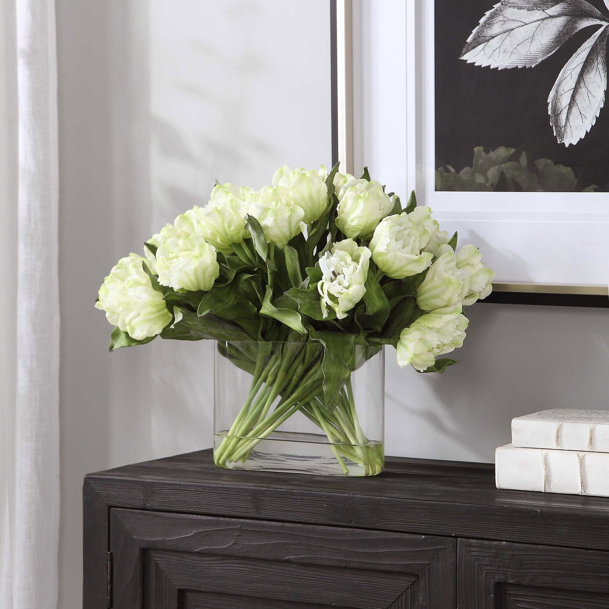 Kimbry Tulip Centerpiece, Artificial Plants & Flower by Uttermost, 24" width x 18" height x 16" depth View 2