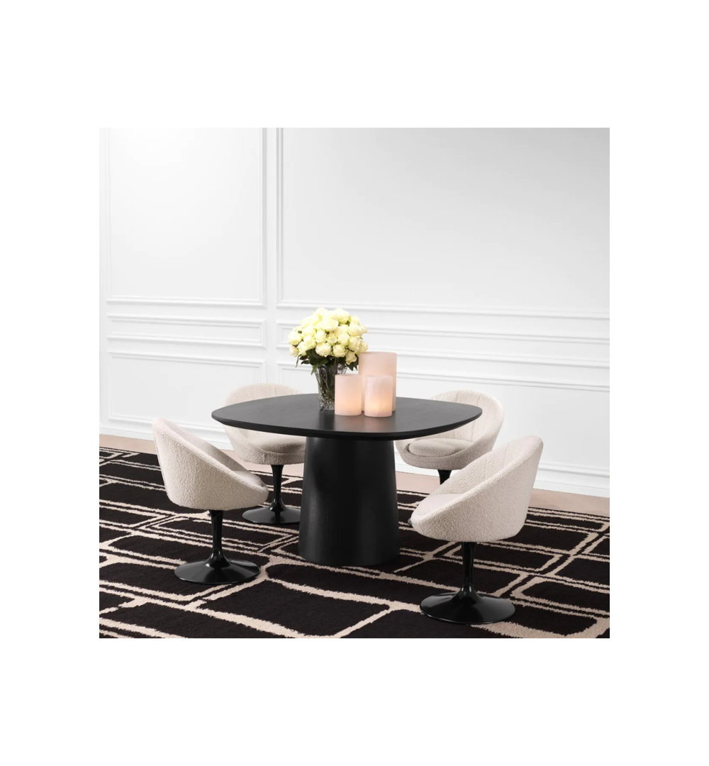 O'Neill Upholstered Dining Chair, by Eichholtz USA, 26.38" width x 30.91" height x 22.44" depth View 2