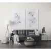Sibyl 13L x 21W Black Fabric Striped and White Fringed Decorative Pillow Cover thumbnail 3