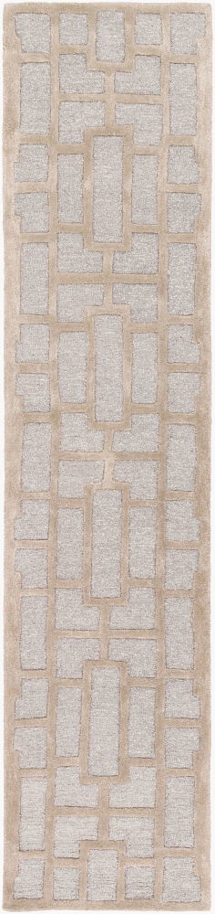 Arise Handmade Rug, by Surya, 10' length x 2'3" width