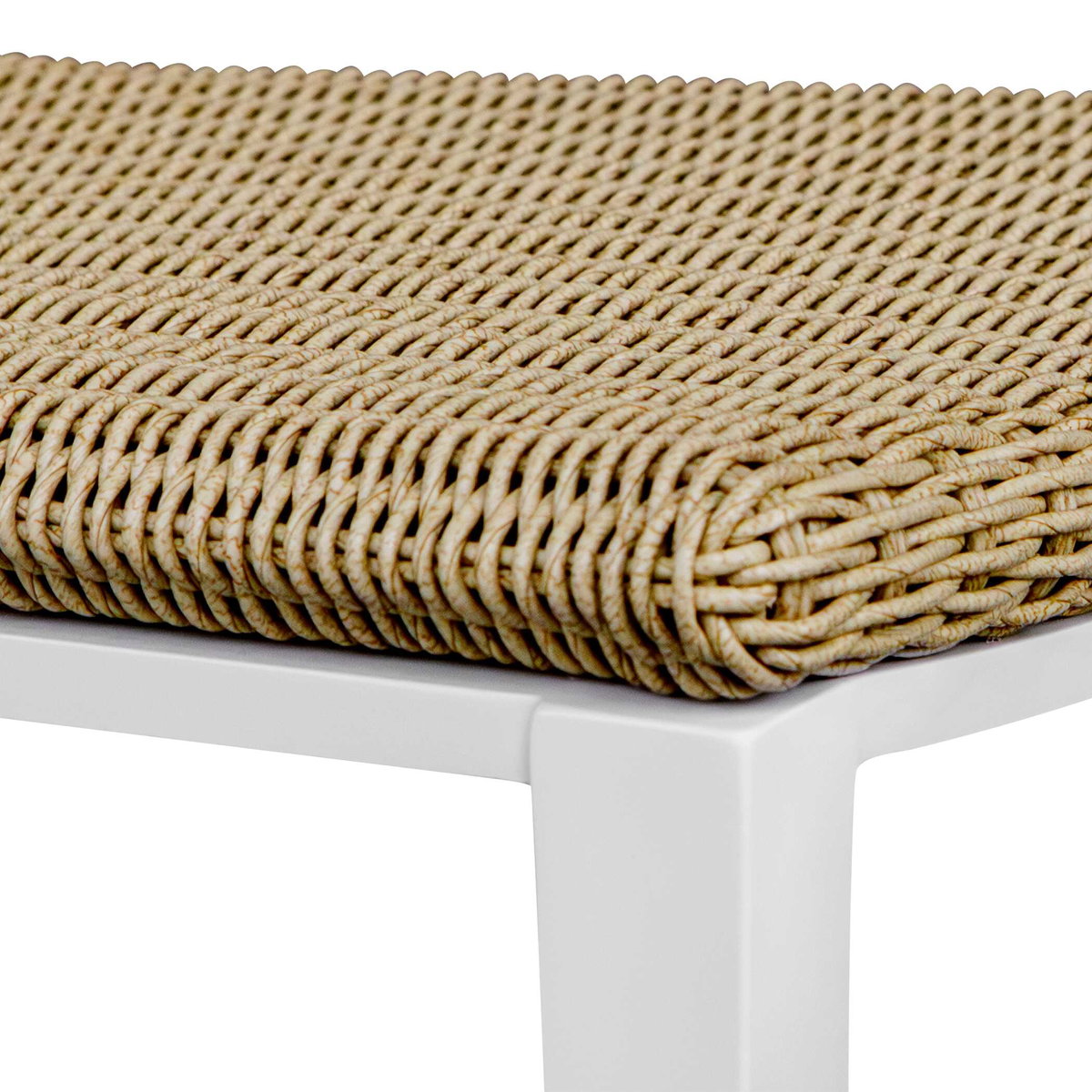 Calbas White Outdoor Dining Chair, Outdoor Chair by Uttermost, 1'7.75" width x 2'6.75" height x 1'10.6" depth View 9
