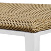 Calbas White Outdoor Dining Chair, Outdoor Chair by Uttermost, 1'7.75" width x 2'6.75" height x 1'10.6" depth thumbnail 9