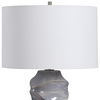 Waves Blue & White Table Lamp thumbnail 7