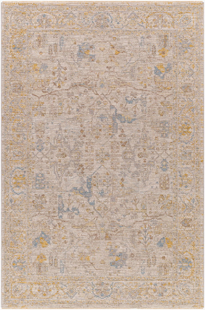 Avant Garde Machine Woven Rug, by Surya, 1'3.75" length x 1'3.75" width