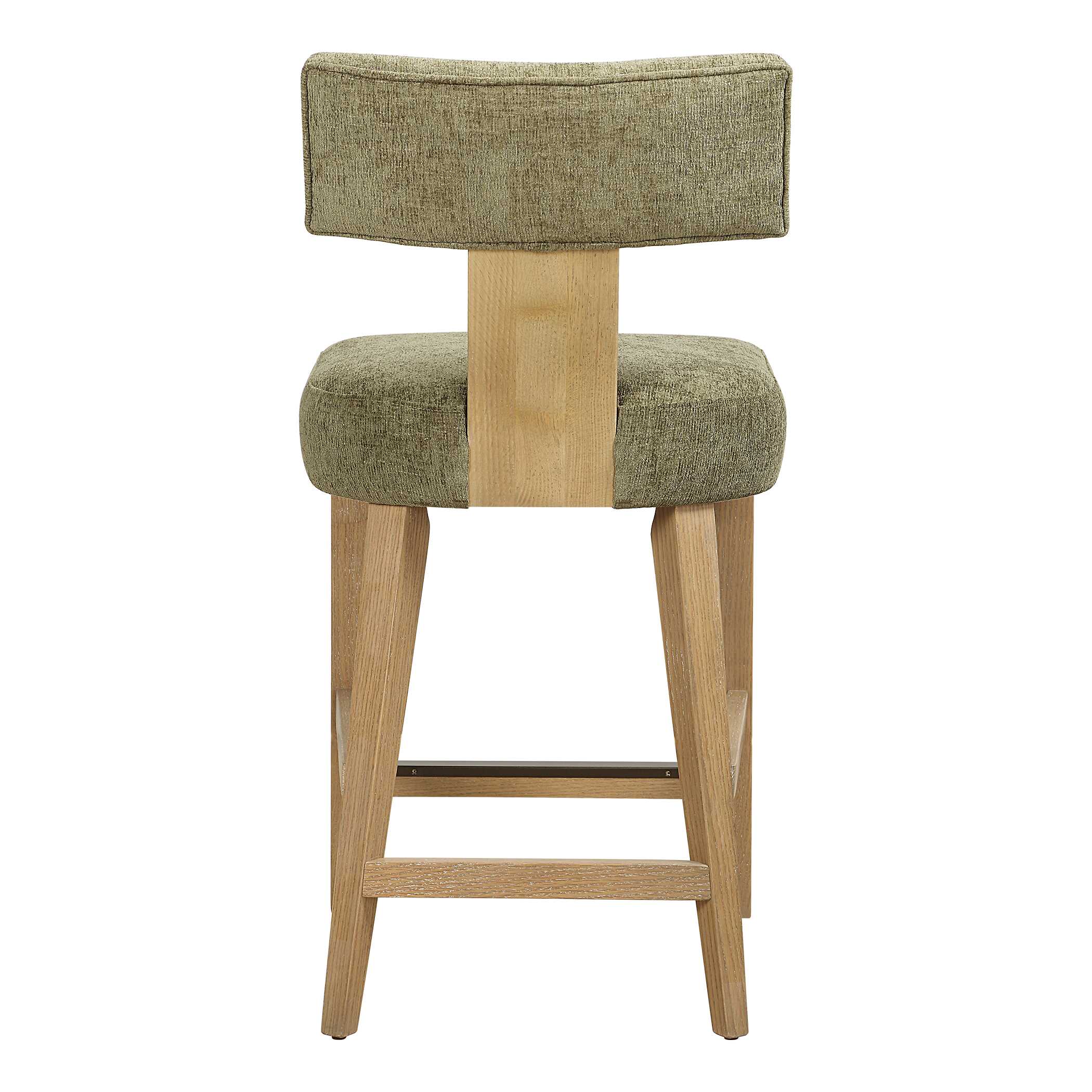 Elysian Moss Counter Stool, Furniture by Uttermost, 18.5" width x 37.5" height x 22" depth View 7