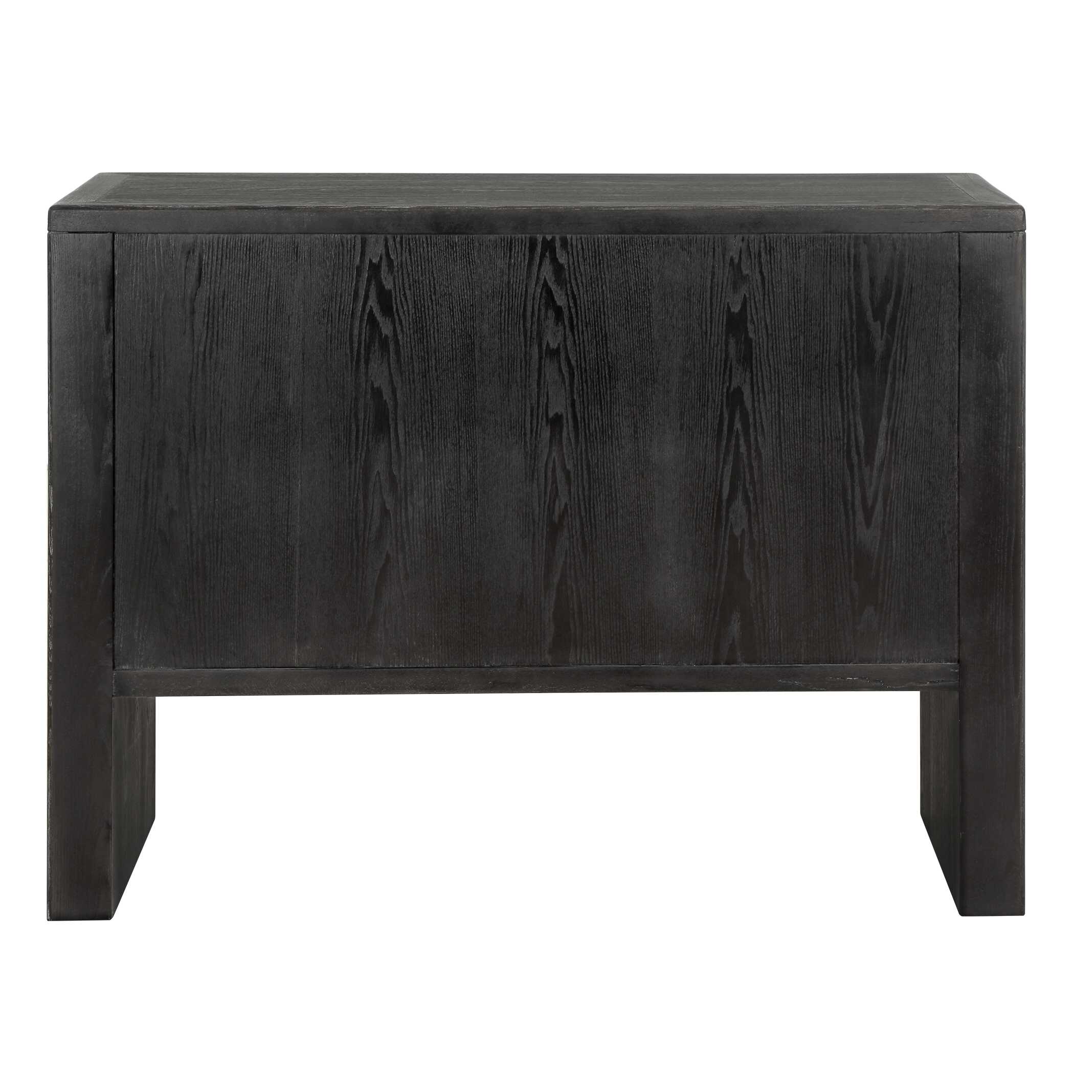 Bierk Dark Stain 2 Door Cabinet, Furniture by Uttermost, 43.62" width x 32.15" height x 17.25" depth View 8