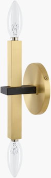 Cadris Wall Sconce, by Surya, 9" length x 5" width x 9" height thumbnail