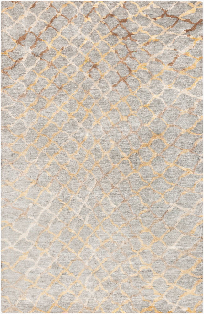 Platinum Handmade Rug, by Surya, 13' length x 9' width