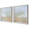 Abstract Coastline Framed Prints, S/2 thumbnail 4