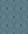 Harlowe Blue & Silver Wallpaper thumbnail 0