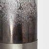 Baltic I Tall White Brushed Silver Metal Bottom Glass Vase thumbnail 5