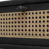Coast Black Rattan Side Table, Side & End Table by Uttermost, 25.75" width x 23" height x 18.75" depth thumbnail 5