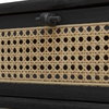 Coast Black Rattan Side Table, Side & End Table by Uttermost, 25.75" width x 23" height x 18.75" depth thumbnail 5