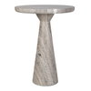 Stour Marble Accent Table, Side & End Table by Uttermost, 17" width x 22" height x 17" depth thumbnail 4