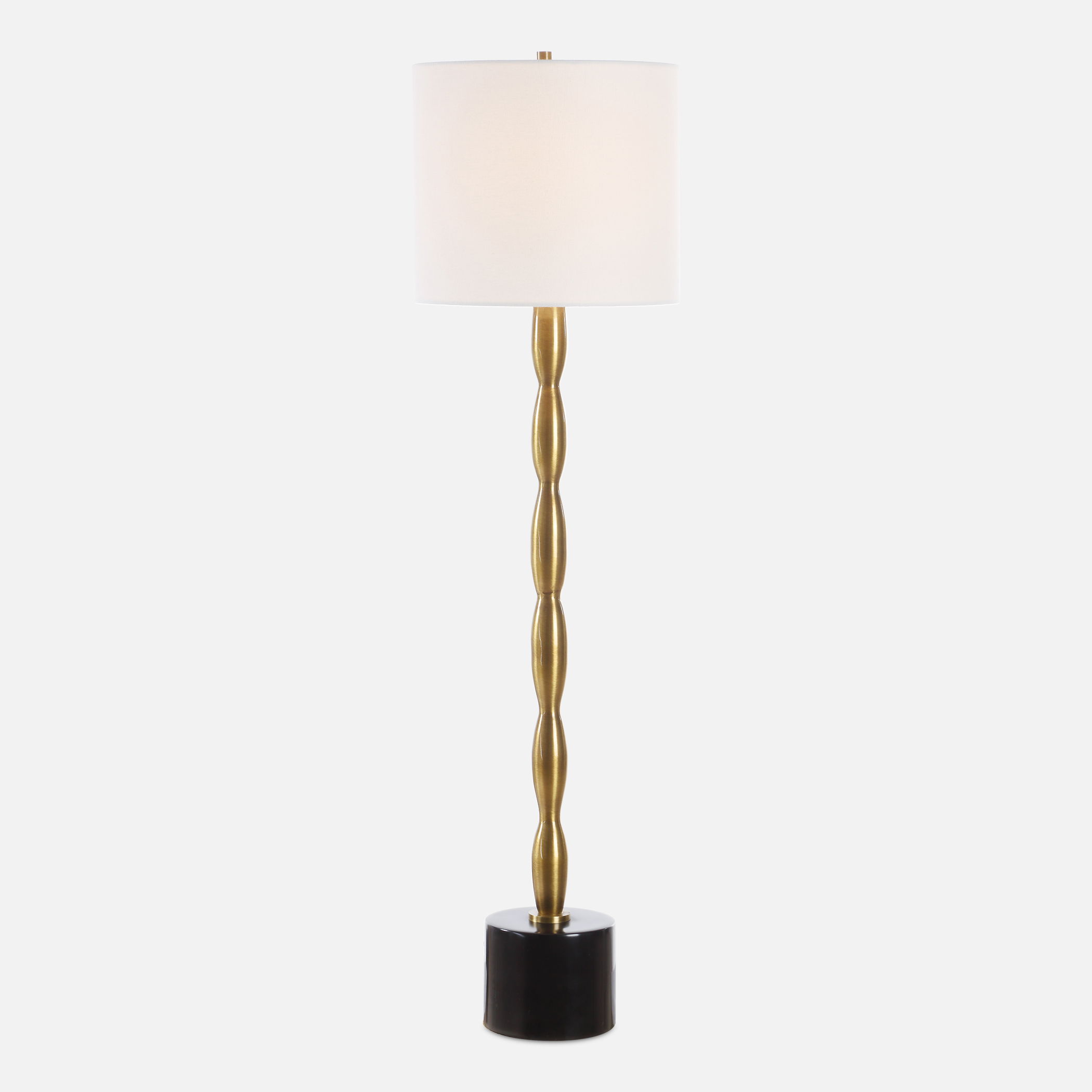 Ezra Brass Buffet Lamp large image 