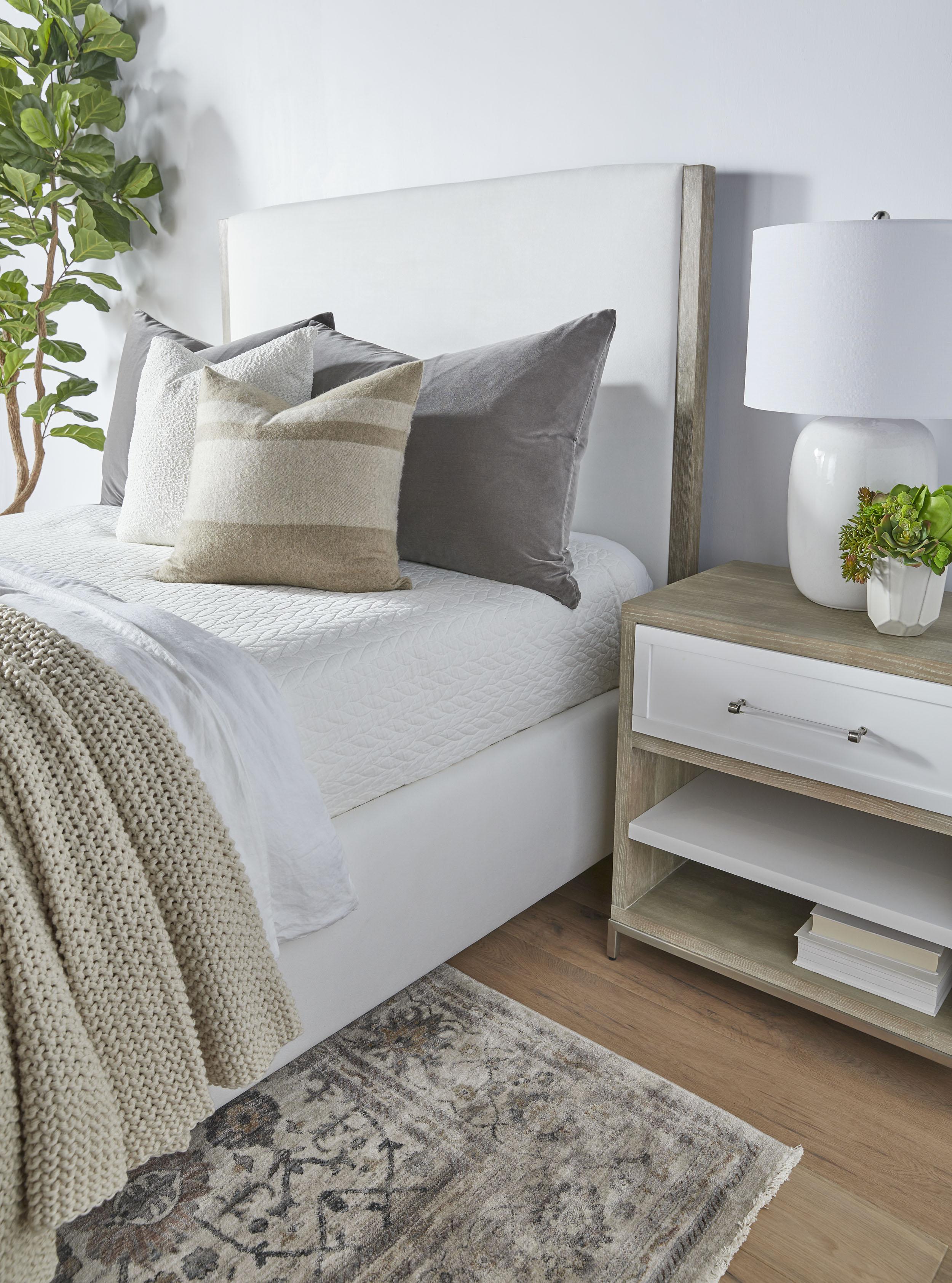 Emmett Queen Bed, by Essentials for Living, 66" width x 61" height x 86.5" depth View 13