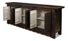Nader Persian Burnt Brown Sideboard, by Sarreid, 1'7" length x 8'2" width x 2'11" height thumbnail 6