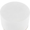 Wessex White Drink Table, Side & End Table by Uttermost, 8.5" width x 22.5" height x 8.5" depth thumbnail 4