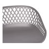 Piazza Outdoor Counter Stool Grey - Set Of Two thumbnail 6