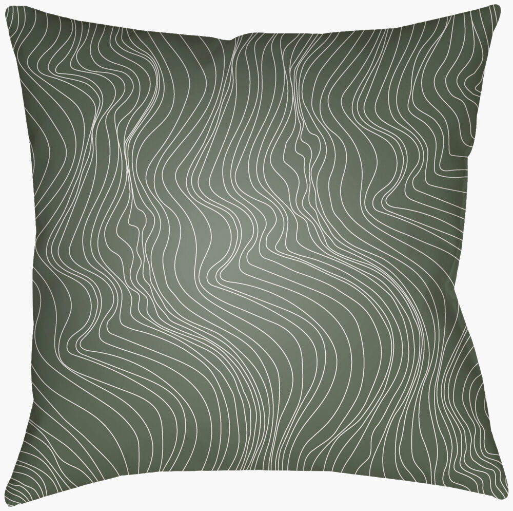 Modern Lines Accent Pillow, Decorative Pillow by Surya, 16" length x 16" width