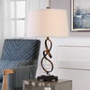 Tenley Oil Rubbed Bronze Lamp, by Uttermost, 1'4" width x 2'3.25" height x 1'2" depth thumbnail 2