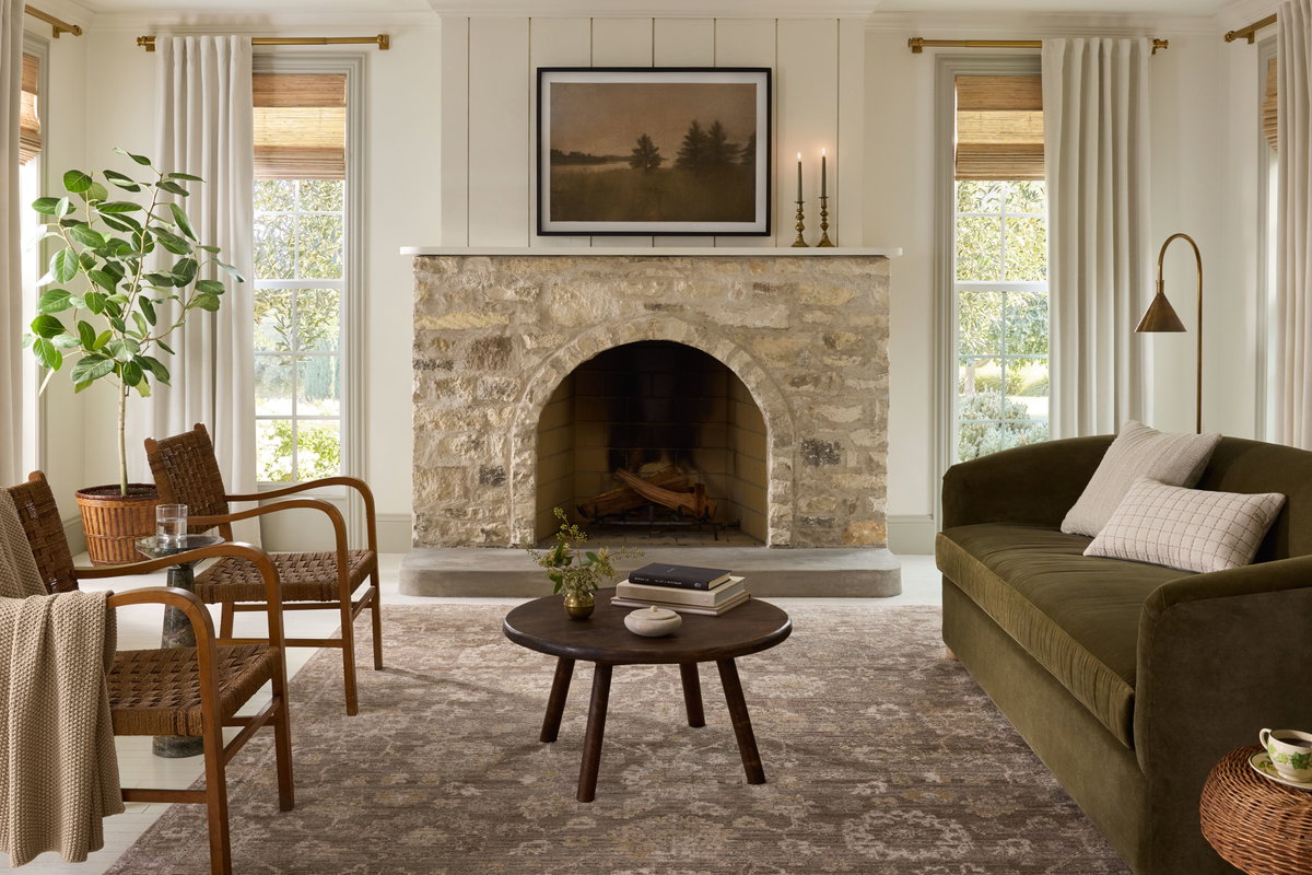 Magnolia Home by Joanna Gaines x Loloi Pace Rug, 5'3" length x 5'3" width View 3